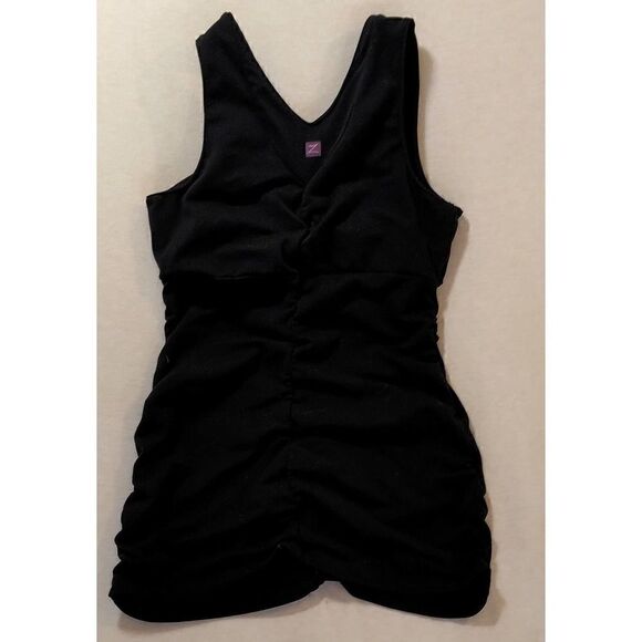 ZOBHA ELLA SHELF BRA SLEEVELESS KNIT TOP BLACK WOMENS SIZE 2 - Picture 4 of 6